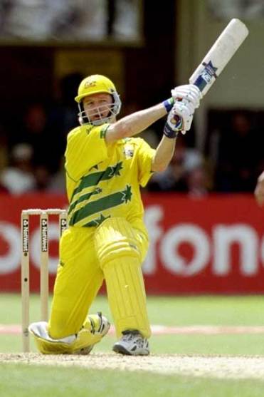 Steve Waugh so often played the 'stabiliser' role for Australia. Picture: Getty