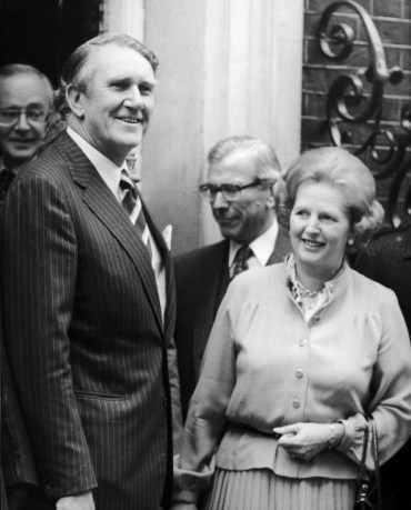 Malcolm Fraser meets Margaret Thatcher
