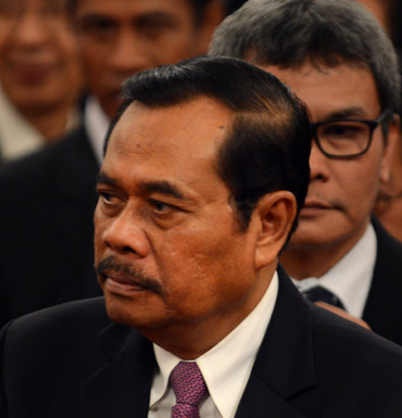 Indonesia's Attorney-General Muhammad Prasetyo.