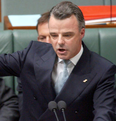 Former Education Minister Brendan Nelson was criticised for gagging academics.
