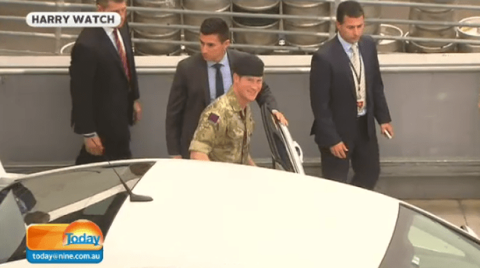 prince harry australia