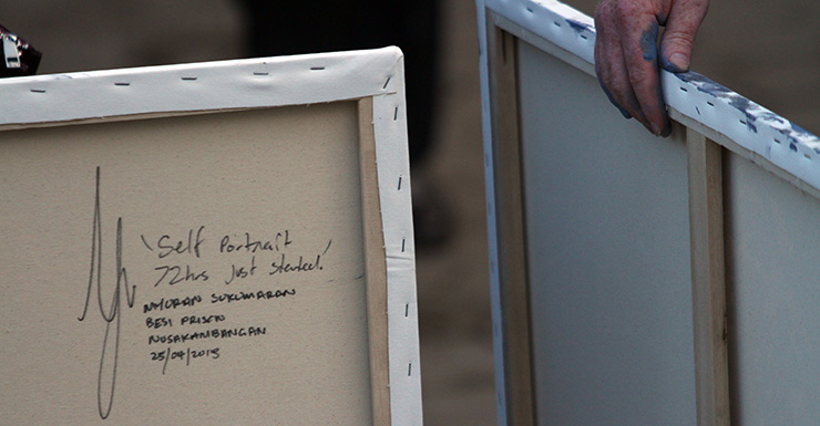 Paintings by Myuran Sukumaran