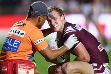 Daly Cherry-Evans' shoulder may keep him out. Photo: Getty