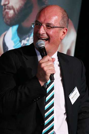Port Adelaide chairman David Koch. Photo: Getty