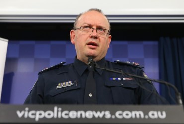 Victoria Police's Graham Ashton.