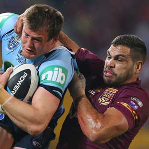 Josh Morris and Greg Inglis will get reacquainted Wednesday night. Photo: Getty