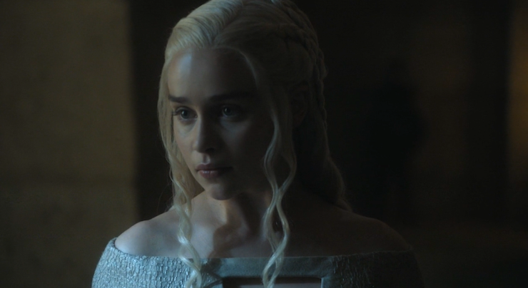 Daenerys is confused and alone without her trusted advisors.
