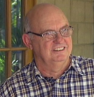 Townsville resident Barry Lowe.