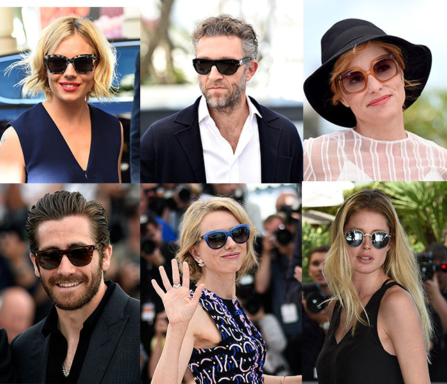 (Clockwise from top left) Sienna Miller, Vincent Cassel, Parker Posey, Doutzen Kroes, Naomi Watts and Jake Gyllenhaal.