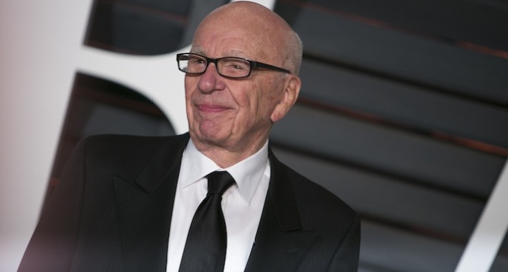 Rupert Murdoch attempted to poach Letterman for his Fox network. Photo: Getty