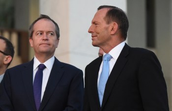 Mr Shorten lost ground on who would make a better PM.