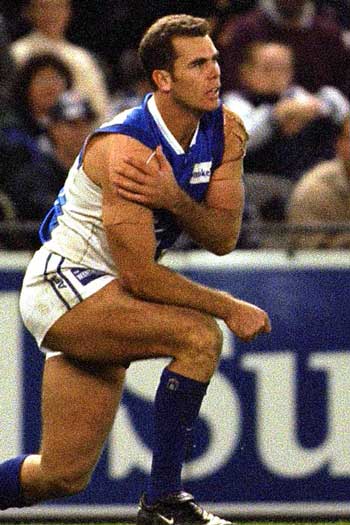Wayne Carey's shoulder problems persist to this day. Photo: Getty