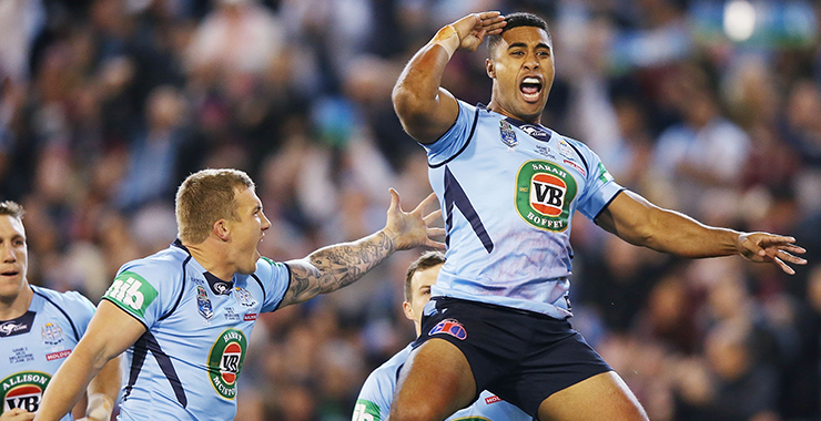 Michael Jennings celebrates.