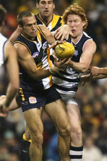 Judd and Cameron Ling were frequent combatants. Photo: Getty