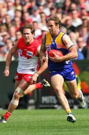 West Coast lost the Grand Final but it had little to do with Judd. Photo: Getty