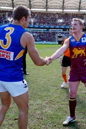 Michael Voss knew he'd seen the arrival of a star. Photo: Getty