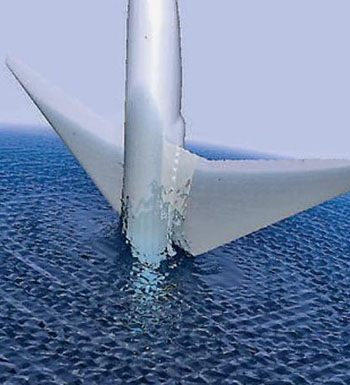 Researchers used computer simulations to conclude that a 90-degree nosedive explains the lack of debris where MH370 was said to have crashed.