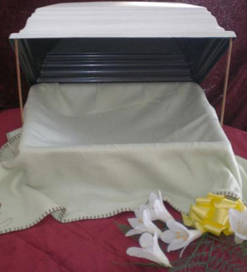 Others mights choose custom coffin and burial.