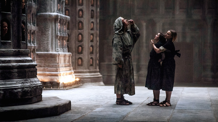 Arya Stark isn't so good at the game of faces.