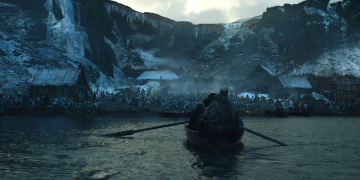 A screen capture from the preview for 'Hardhome'.