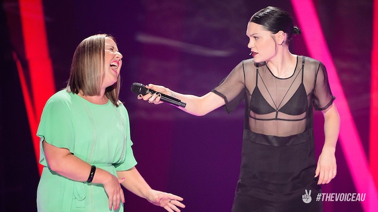 Jessie J turns an audition into an impromptu coaching session for Kath.
