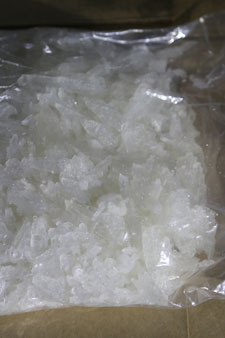 The driver was on the substance known as ice. Photo: AAP