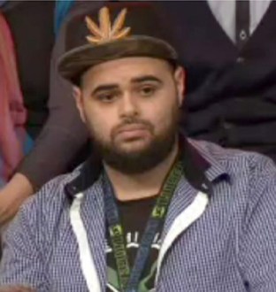 Zaky Mallah in the Q&A audience.