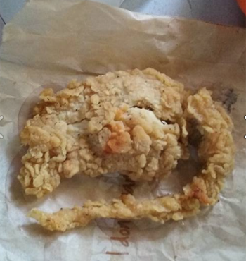 Tastes just like chicken.