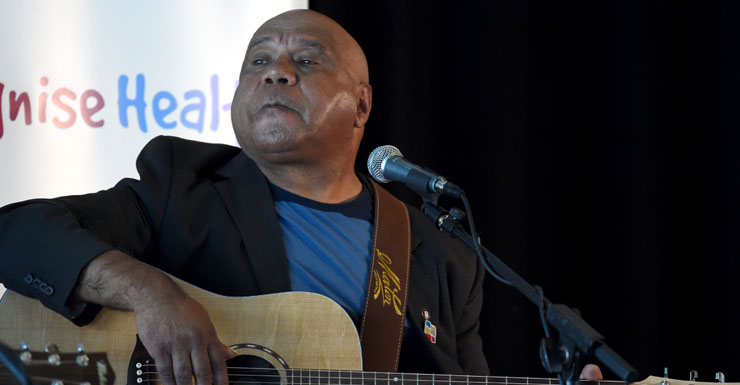 Musician Archie Roach.