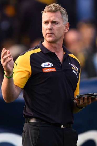 The Eagles, and coach Adam Simpson, have surprised everybody to sit in second place. Photo: Getty
