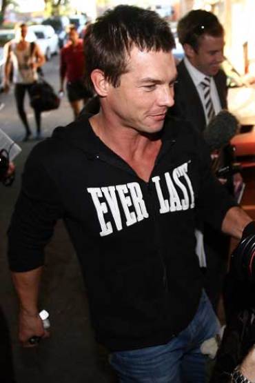 Ben Cousins in 2008, when he was suspended for 'bringing the game into disrepute'. Photo: Getty