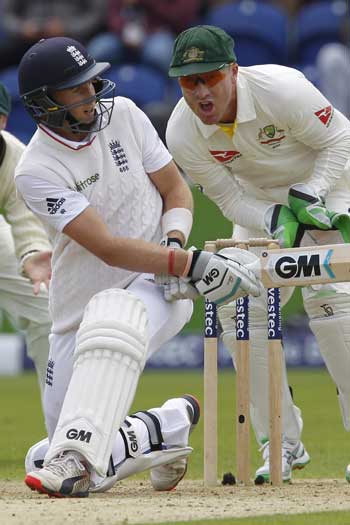 Brad Haddin's drop proved very costly for Australia. Photo: Getty