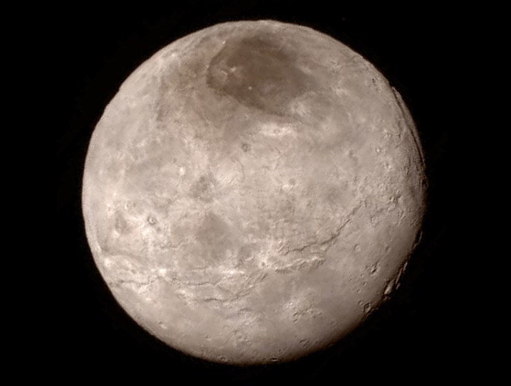 Charon Pluto's largest moon