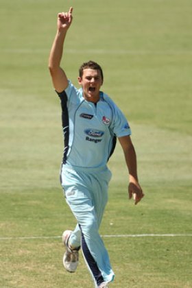 The paceman initially battled with injury. Photo: Getty