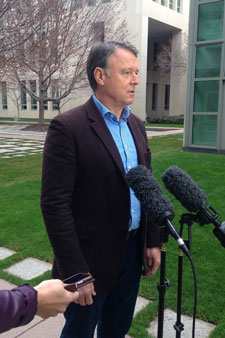 Mr Fitzgibbon questioned the strategic vision on the Paper. Photo: AAP