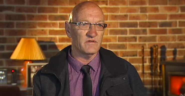 Peter Jansen wants his house to go first. Photo: ABC