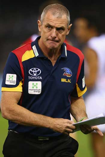 Crows supporters only got to appreciate Phil Walsh for 12 games. Photo: Getty