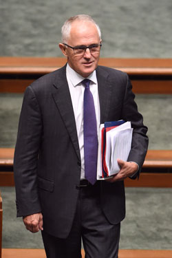 It is unclear whether Turnbull will appear next week. Photo: AAP