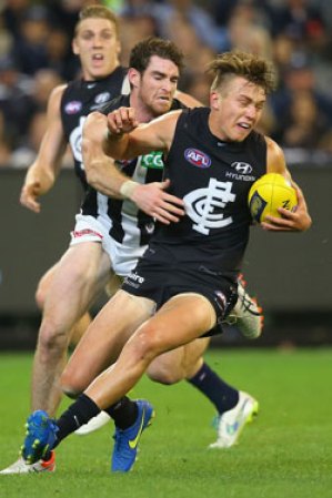 Blockbusters like Carlton v Collingwood are played twice every season. Photo: Getty