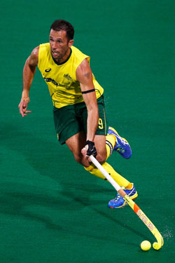 Knowles in action for Australia. Photo: Getty