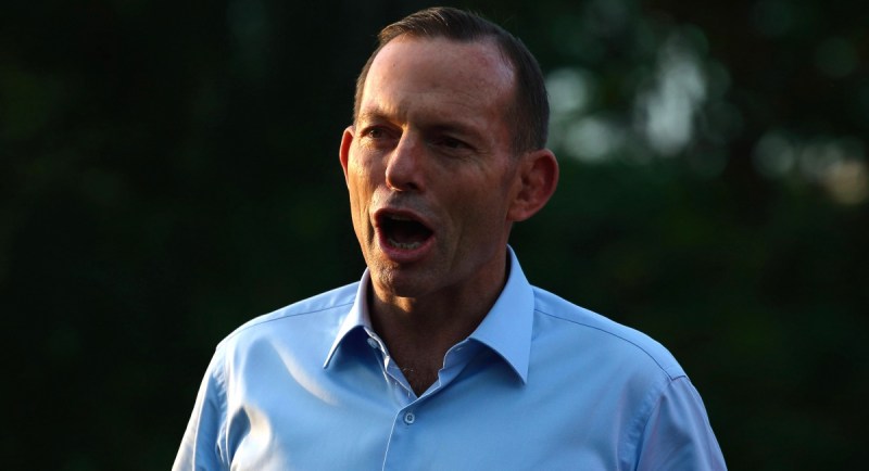 Mr Abbott suggested we focus on grocery ????? int he wake of the Greek crisis. Photo: Getty