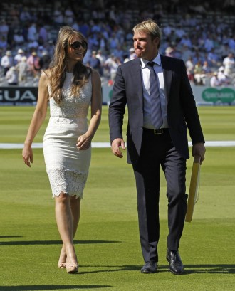 shane warne liz hurley