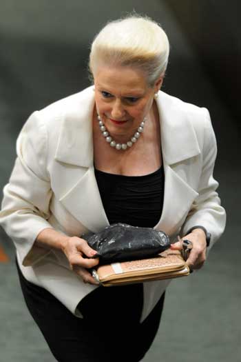 Bronwyn Bishop decided early on that the political life was what she wanted. Photo: AAP