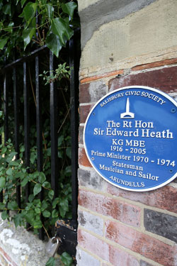 Arundells in Salisbury, Wiltshire -- the former home of Sir Edward Heath. Photo: AAP