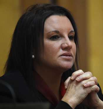 Ms Lambie spoke for the first time of her family's struggle.