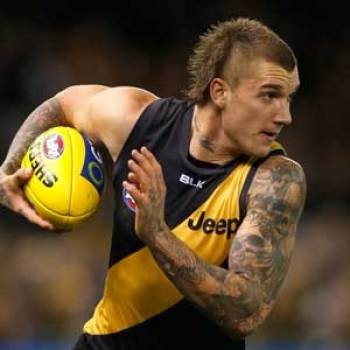 Dustin Martin is crucial to Richmond's hopes. Photo: Getty