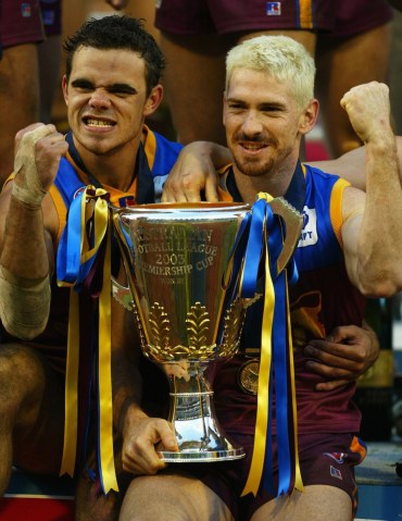 Ashley McGrath and Jason Akermanis