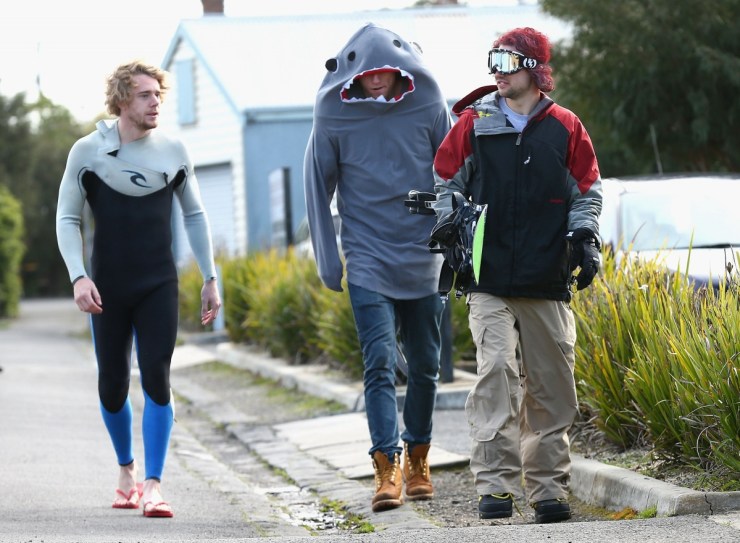 More players roll up, with Cam Guthrie cashing in on the skipper's Fanning idea.