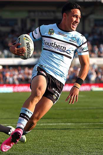 Great name, great future: Valentine Holmes. Photo: Getty