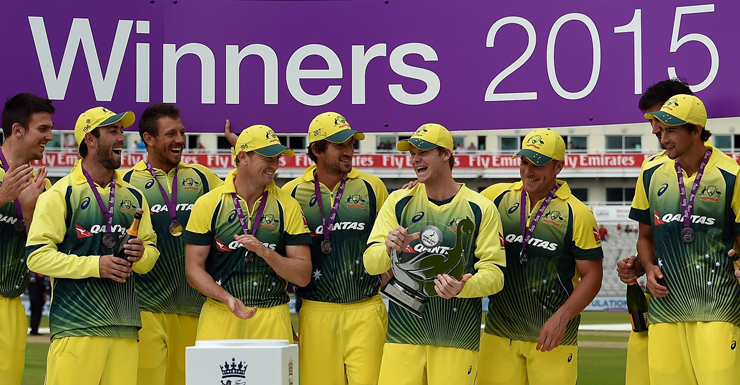 The Aussies won the decider with ease, finished the series 3-2. Photo: Getty